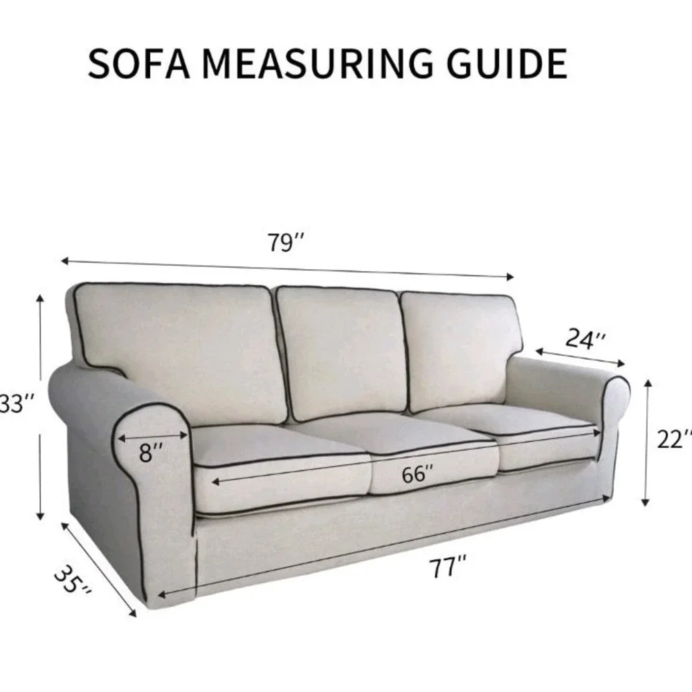Quilted Sofa Cover, Water Resistant Slipcover Furniture Protector - Reversible